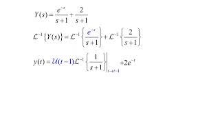 Differential Equations Laplace Transforms  The Dirac Delta Function [upl. by Peggy387]