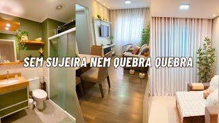 COMO CONSEGUIR MUDAR A CARA E DECORAR UM APARTAMENTO PEQUENO GASTANDO MENOS POSSÍVEL [upl. by Efi647]