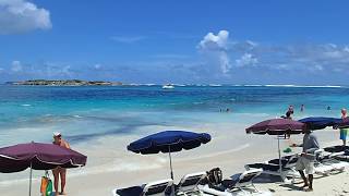 View from Orient Beach in St Maarten [upl. by Lissak169]