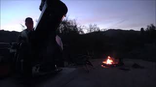 Viewing the Moon from White Tanks camping [upl. by Gardell]