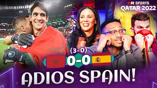 ADIOS SPAIN  Spain v Morocco  Gameday Live  Qatar 2022 Highlights [upl. by Dylan]