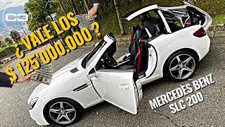 REVIEW COMPLETO  Mercedes Benz SLC200 CONVERTIBLE  Prueba de Ruta 🔥  CAR CULTURE COLOMBIA 125mm [upl. by Voletta]