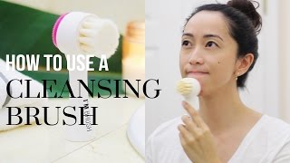 How To Use a Facial Pore Cleansing Brush ft Memeboxs Im Brush  LookMazing [upl. by Renruojos573]