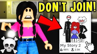 The CREEPIEST ROBLOX GAMES with DARK BACKSTORIES on BROOKHAVEN [upl. by Avery]