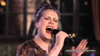 Adele  Rolling In The Deep Live At Walmart Soundcheck [upl. by Eigram71]