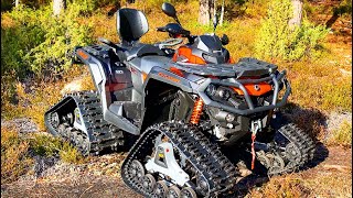 Testing 2021 CANAM Outlander Max XTP 1000R with Apache 360 LT Track system [upl. by Gosser483]