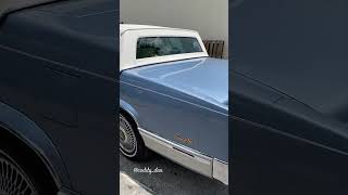 1992 Cadillac Coupe Deville with 60k miles bluewhite leather cadillacs oldschool [upl. by Arretal]