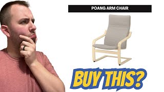 Ikea Poang Arm Chair Review  Best Arm Chair On Amazon [upl. by Eniamurt790]