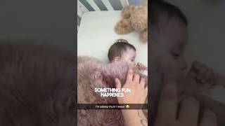 This mom checking on sleeping baby is hilarious 😂 [upl. by Oster]