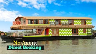 Ultra Luxury Houseboat in AlleppeyBest 5 Bedroom Premium Houseboat THEKKUMTHALACKAL [upl. by Naneek]