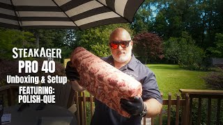 How to Dry Age Steak at Home  The SteakAger Pro40 Unboxing amp Setup [upl. by Barnum669]