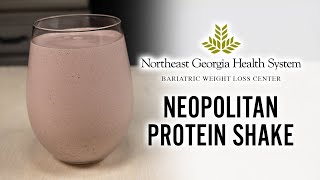 Neopolitan Protein Shake  Bariatric Cooking Class [upl. by Ennaeilsel551]