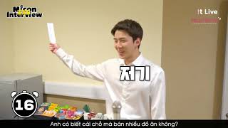 VIETSUB Micon Interview  EXO SEHUN [upl. by Aramot]