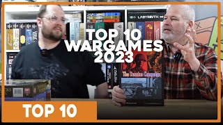 Top 10 Wargames  2023  Boardgames  The Players Aid [upl. by Danaher122]