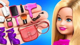 8 AWESOME BARBIE DOLL HACKS [upl. by Medwin]