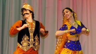 Khanke to khank Indian Dance Group MAYURI Petrozavodsk Russia [upl. by Norha]