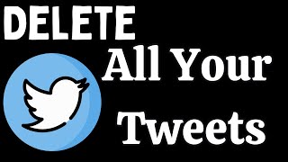 Delete All Your Twitter Post Just One Click  New Method  2023 [upl. by Safoelc]