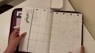 Functional flip of my B5 planner  sterlingink notebook 2024planner [upl. by Sarge384]