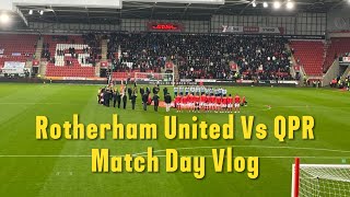 Rotherham United 11 QPR Vlog  202324 [upl. by Eihtur711]