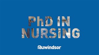 PhD in Nursing [upl. by Alison]