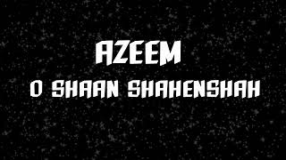 AzeemOShaan Shahenshah  Jodhaa Akbar  Lyrics [upl. by Nodnar552]