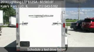 2014 Lightning LTF612SA 6x12 Enclosed Trailer  for sale in [upl. by Yras]