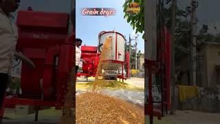 ధాన్యం ఆరబెట్టు యంత్రం shorts agriculturrmachine youtubeshorts agriculture paddy telugu maize [upl. by Nap387]