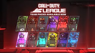 Call of Duty League 2024 Team Packs are HERE 🔥 [upl. by Nerreg]