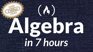 College Algebra  Full Course [upl. by Nosna]