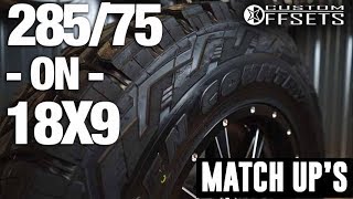 Custom Offsets Match Up 28575 R18 on 18x9 18 [upl. by Cowan]