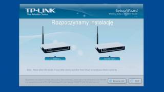 Domowa sieć komputerowa w 5 minut  router TPLink TDW8901G [upl. by Aciruam733]