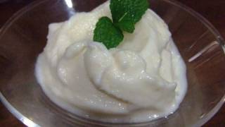 Pear gelato recipe ル・レクチェのジェラートのレシピ・作り方 [upl. by Netsrijk]