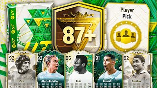 87 ICON PLAYER PICKS amp 600K 88 x11 PACKS 🥳 FC 24 Ultimate Team [upl. by Magree]