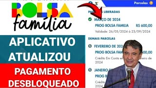 âœ… APLICATIVO BOLSA FAMÃLIA ATUALIZOU LIBERADO PARCELA QUE TAVA BLOQUEADO EM MARÃ‡O [upl. by Iren16]