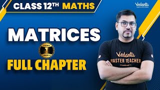 Matrices Class 12 Full Chapter  Complete Matrices in One Shot  CBSEJEE 2024  Harsh Sir [upl. by Nevart612]