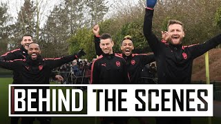 Who is the fastest at Arsenal  Behind the scenes [upl. by Irene]