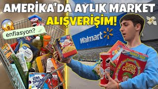 AMERİKA MARKET ALIŞVERİŞİM Market Fiyatları 2024 Walmart Market Turu Amerika Aylık Alışveriş Vlog [upl. by Laamaj247]