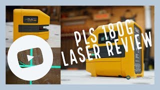 PLS 180G Green CrossLine Laser Review [upl. by Enilecram]