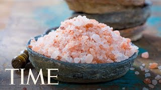 The Health Benefits Of Pink Himalayan Salt Lamps Can Increase Energy And Improve Sleep  TIME [upl. by Shipp]