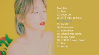 Full Album TAEYEON SNSD – The 1st Album My Voice [upl. by Eizeerb]