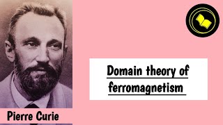 Ferromagnetism  Domain theory of ferromagnetism [upl. by Danaher]