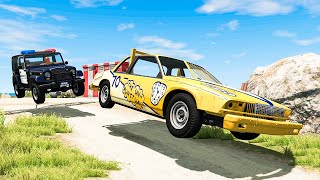 Cliff Drops 62  BeamNG DRIVE  SmashChan [upl. by Tera595]