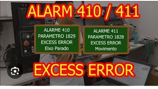 SARVO ALARM  SV0410 X EXCESS ERROR [upl. by Ettenor]