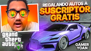 En directo Regalando Coche a suscriptores GTA 5 ONLINE PS4 GAMER YOAN [upl. by Ainolloppa519]