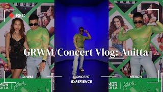 Anittas Baile Funk Experience in NYC  GRWM Concert Edition  Anitta Concert Vlog [upl. by Lydon]