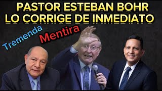 EL PASTOR E BOHR CORRIGE A PASTOR TREMENDA APOSTASIA [upl. by Akinaj361]