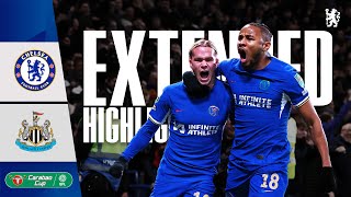 Chelsea 11 Newcastle 42 on PENALTIES  EXTENDED Highlights  Carabao Cup QuarterFinal 2324 [upl. by Seftton]