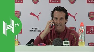 Gud Ebening  Happy Birthday Unai Emery in happier days at Arsenal [upl. by Nnaillij]