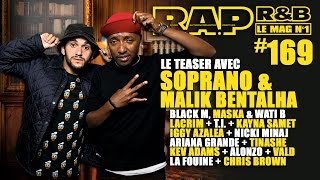 Soprano et Malik Bentalha  Teaser RAP RampB 169 [upl. by Ellertal41]