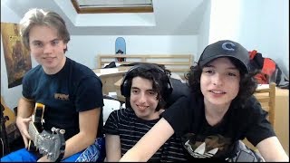 Finn Wolfhard Nick Wolfhard Twitch Stream  17 Dec 2017 [upl. by Dieterich]